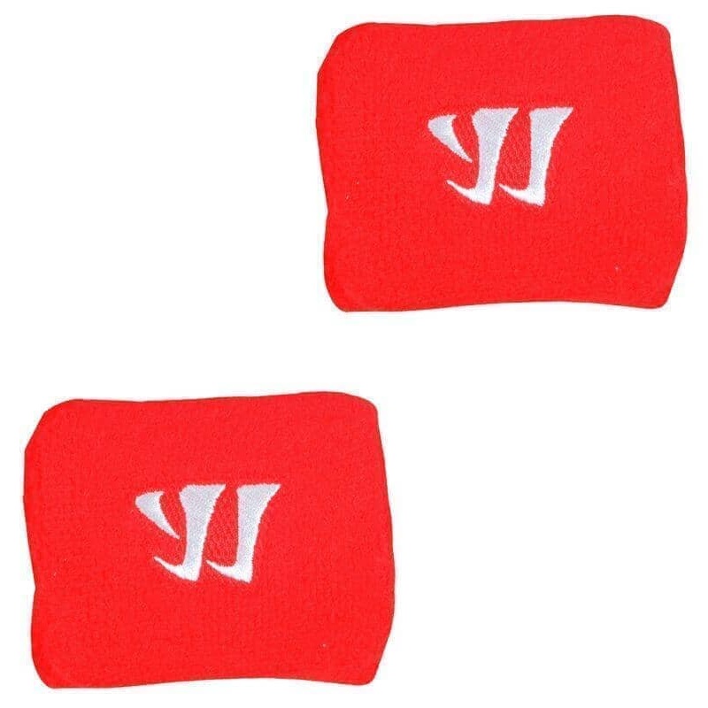 Warrior Hockey Padded Wrist Guards Red