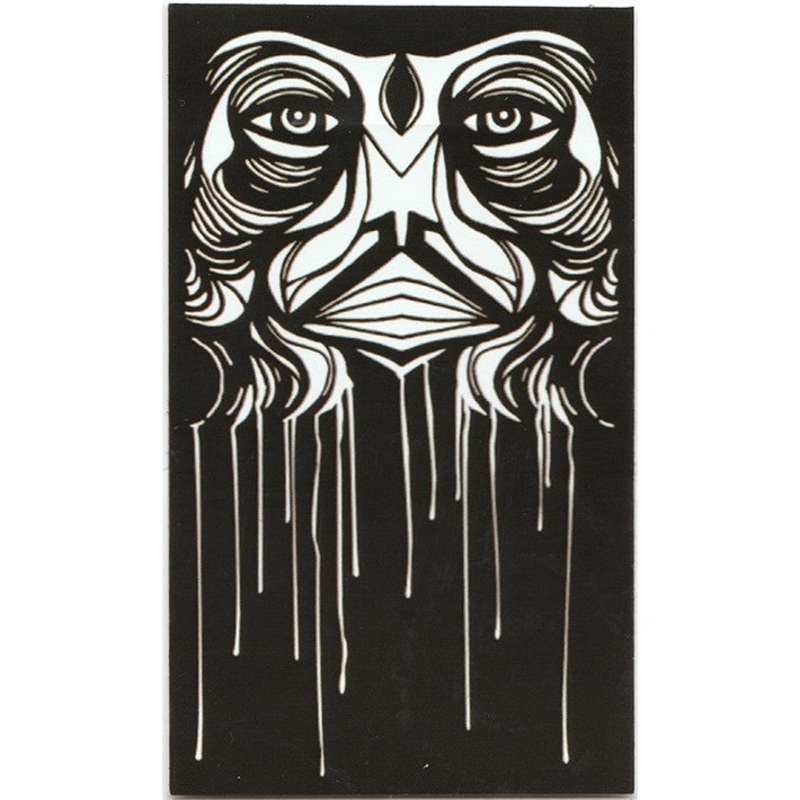 Drip Face sticker 4x7cm