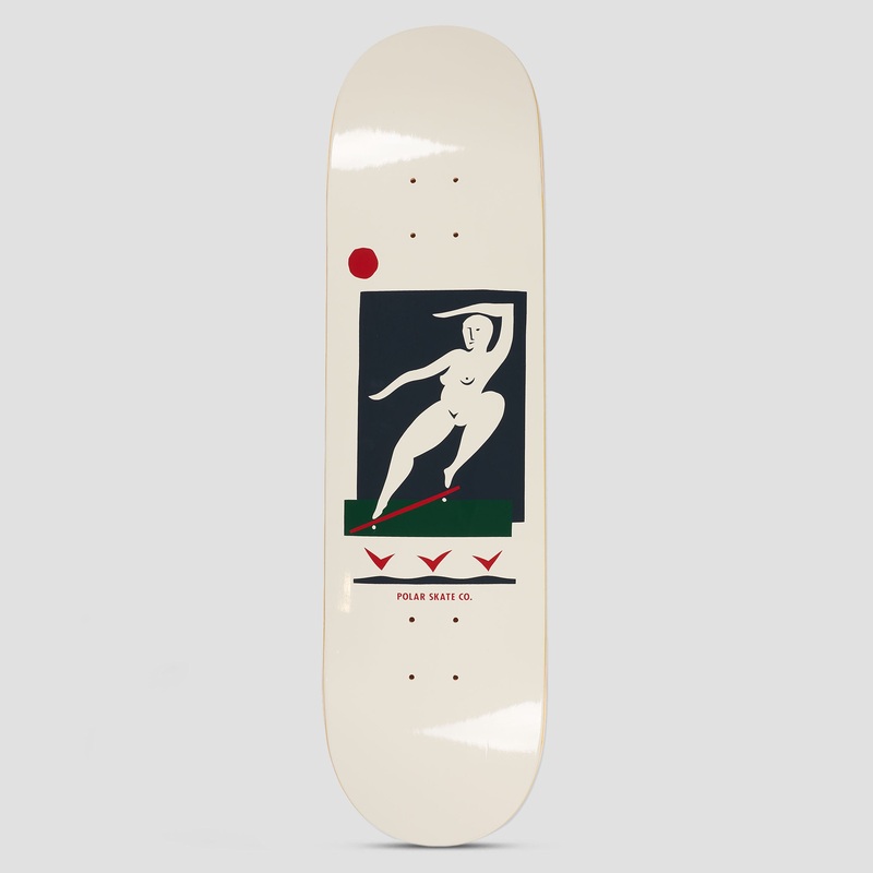 Polar 9.0 Team BS Smith Skateboard Deck Cream