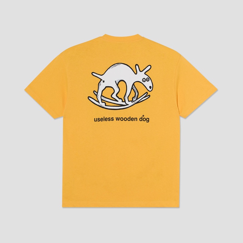 Polar Useless Wooden Dog T-Shirt Yellow X-Small