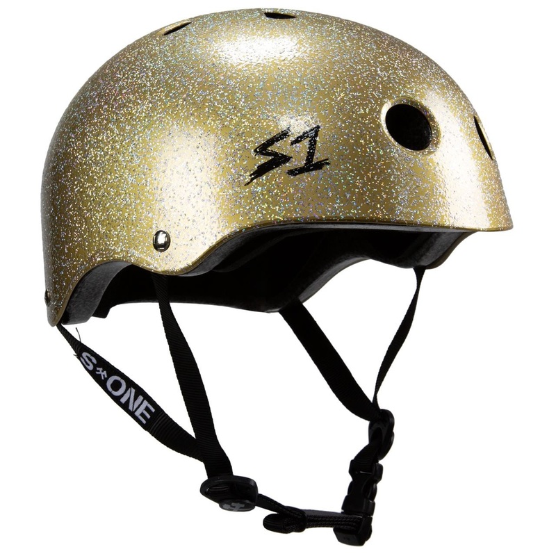 S1 Lifer Helmet – Double Gold Glitter XS / 52.1 CMS