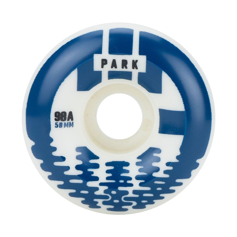 CIB Street Blue/White Wheels 58mm 98a – 4 Pack