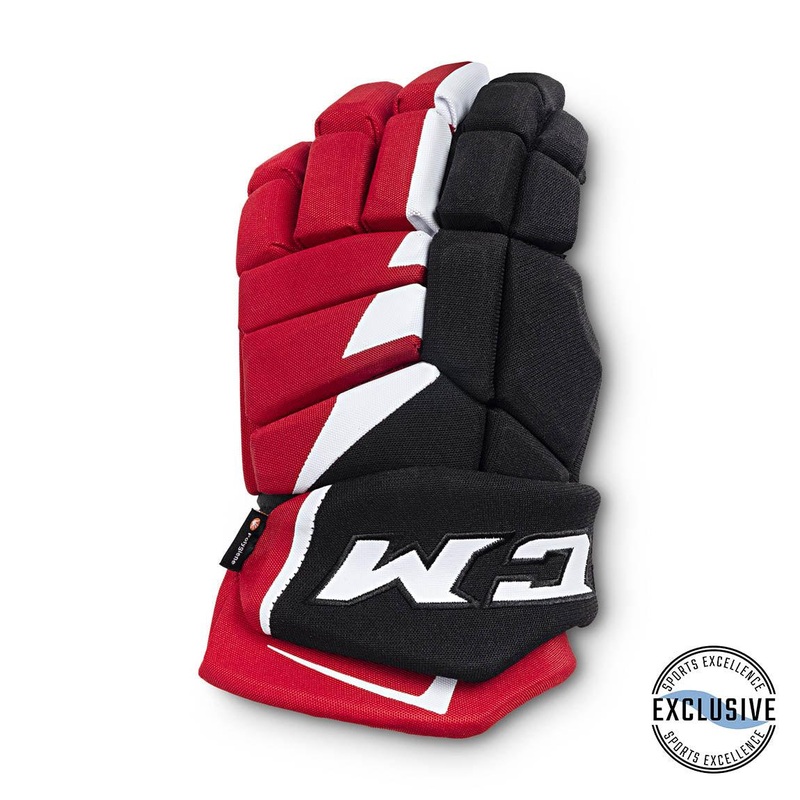 JetSpeed Xtra Plus Hockey Gloves – Senior 13 Navy/Red/White