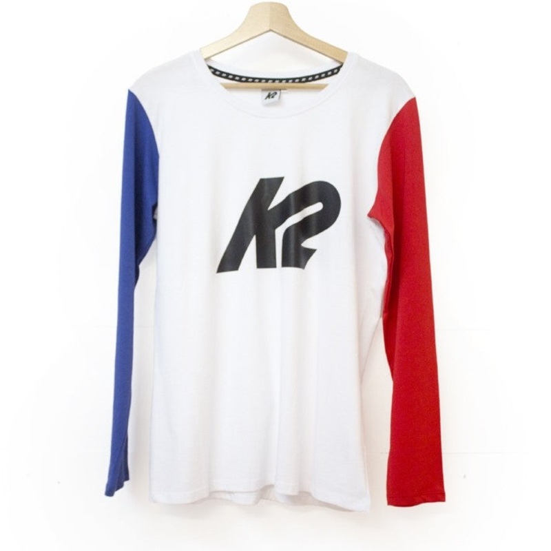 Long Sleeve blue/red M