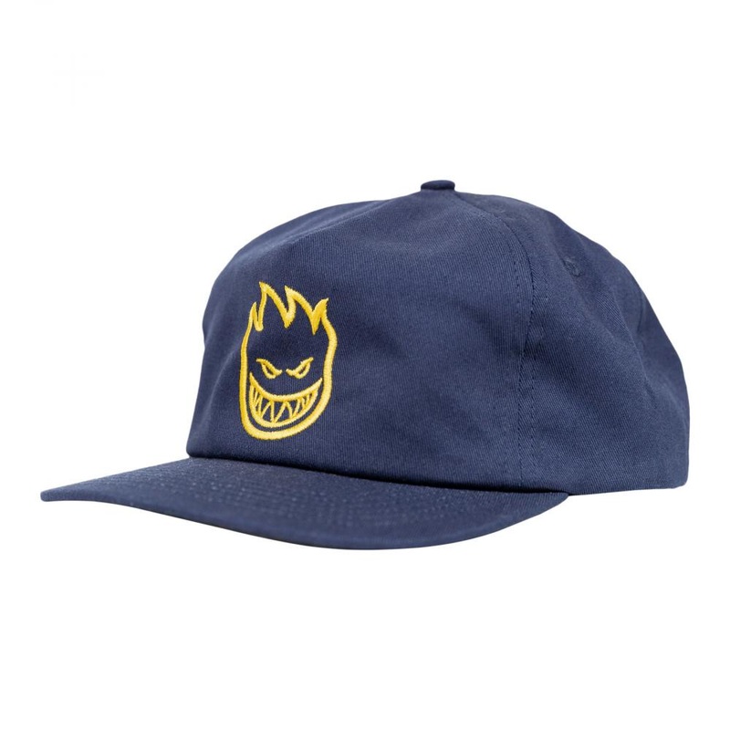 Spitfire Bighead Snapback – Navy/Gold