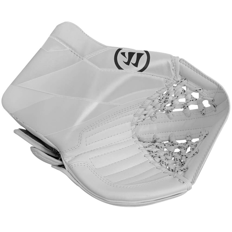 Warrior Ritual G7 Catcher Youth Left – Regular White/White/White