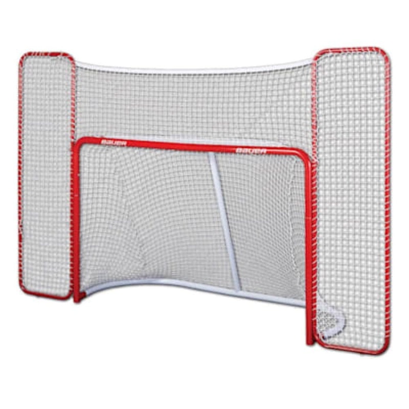 Bauer Performance Hockey Steel Goal with Backstop