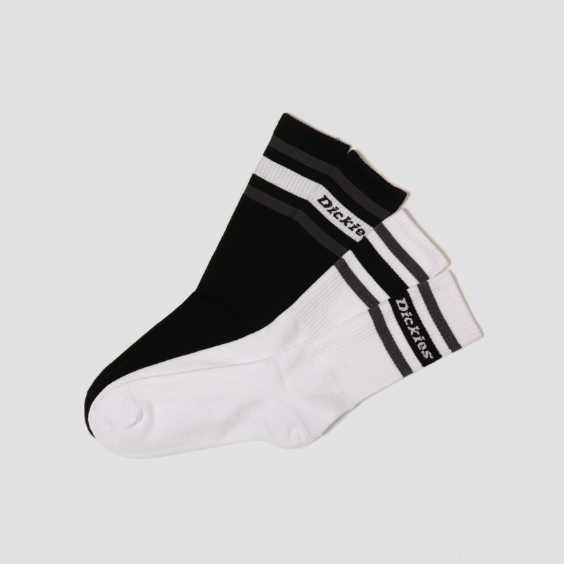 Dickies Genola 2 Pack Socks Black Small/Medium