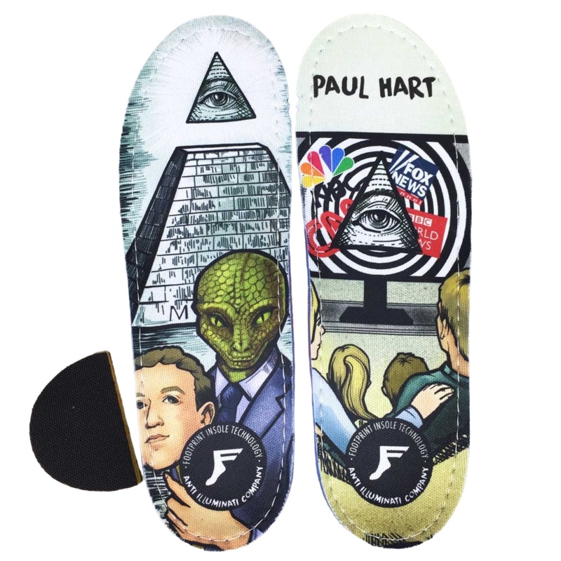 Footprint Gamechanger Paul Hart Conspiracy Insoles UK 5