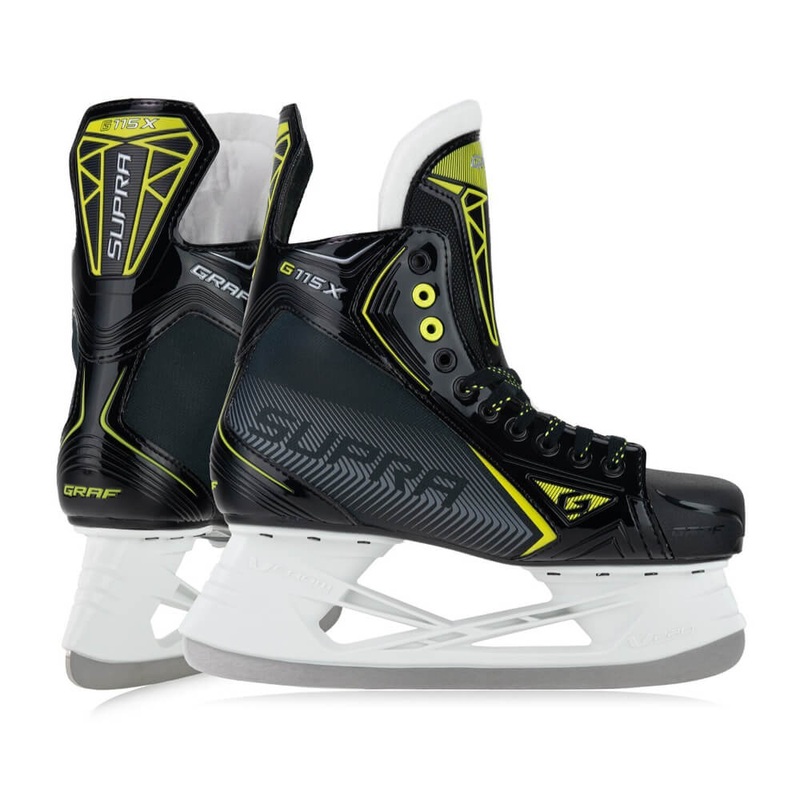 Graf Supra G115X Ice Hockey Skates Youth Y8 R