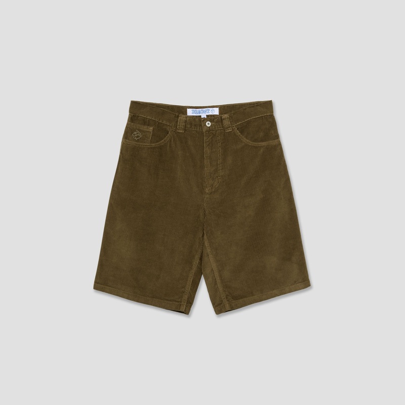 Polar Big Boy Cord Shorts Brass X-Small