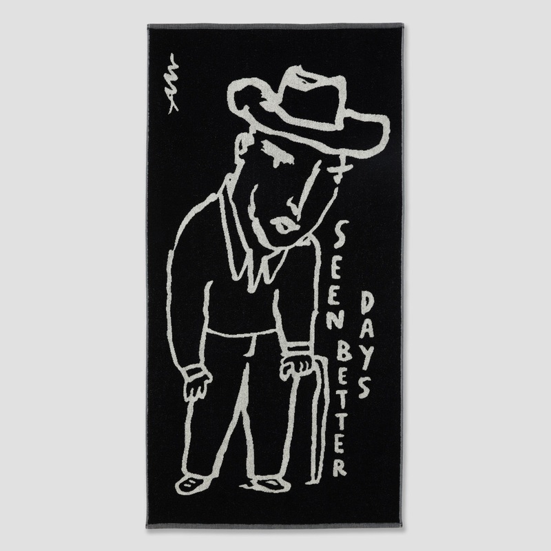 Polar Seen Better Days Towel Black