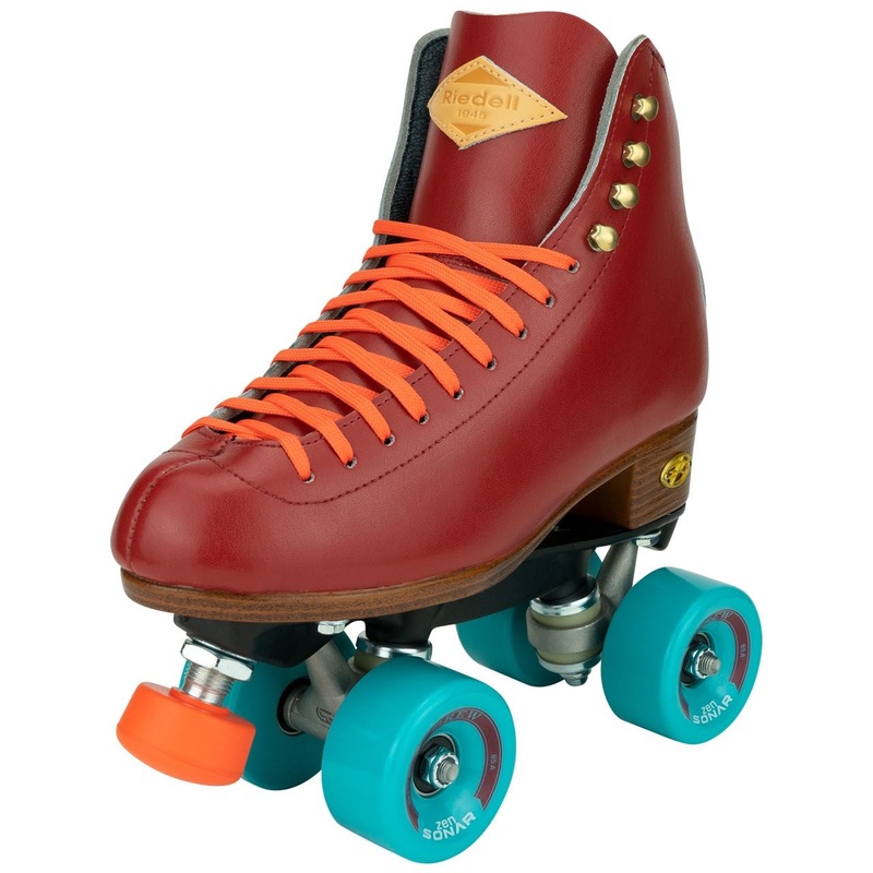 Riedell Crew Roller Skates – Crimson Red 4