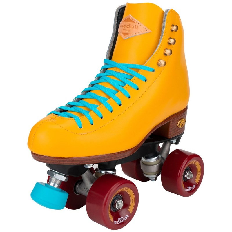Riedell Crew Roller Skates – Turmeric Yellow 4