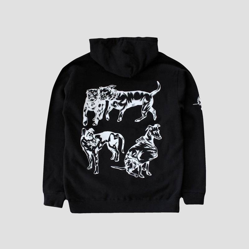 Skateboard Cafe “Pooch” Hood Black Small