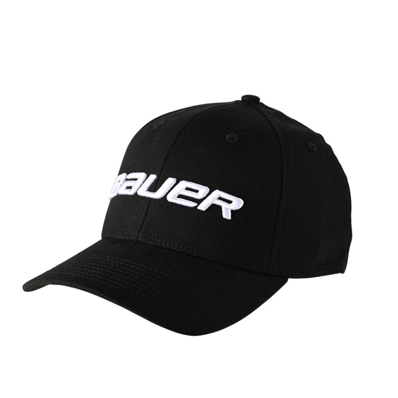 Bauer Core Fitted Cap Senior S/M Black