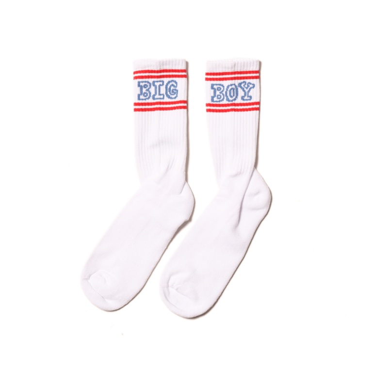 Polar Big Boy Socks White / Blue / Red Small/Medium