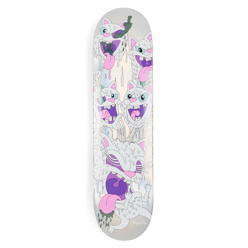 RIPNDIP Slimey Boys Iridescent Skateboard Deck – 8.0″