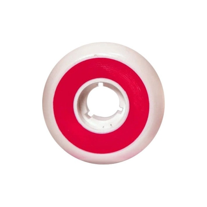 white/fuchsia wheels 58mm/92A 4-pack