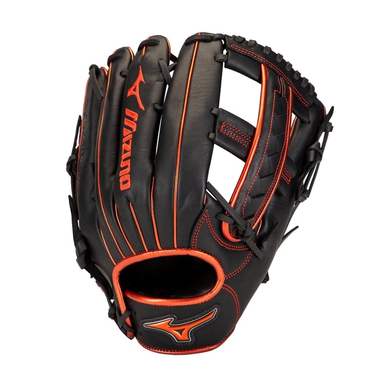MVP Prime SE Slowpitch Softball Glove 12.5″ Left-Hand-Throw 12.5 Black/Gold