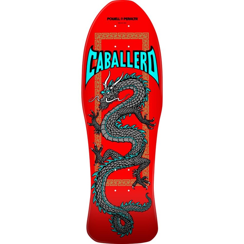 Powell Peralta Cab Chinese Dragon 18 Reissue Deck – 10″