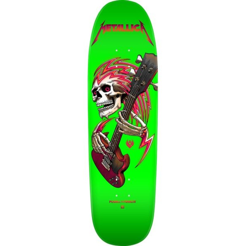 Powell Peralta Flight X Metallica Lime Green Deck – 9.26″