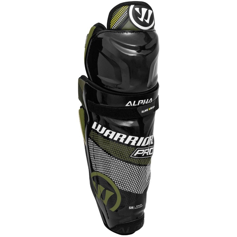 Warrior Alpha Pro Shin Guards Junior 10″