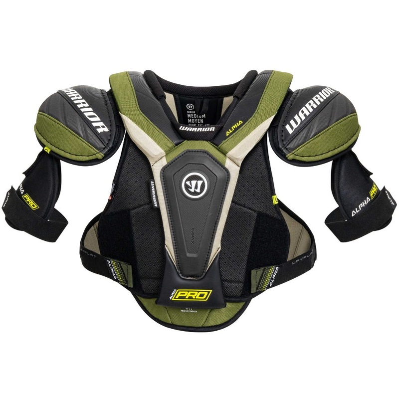 Warrior Alpha Pro Shoulder Pads Junior S