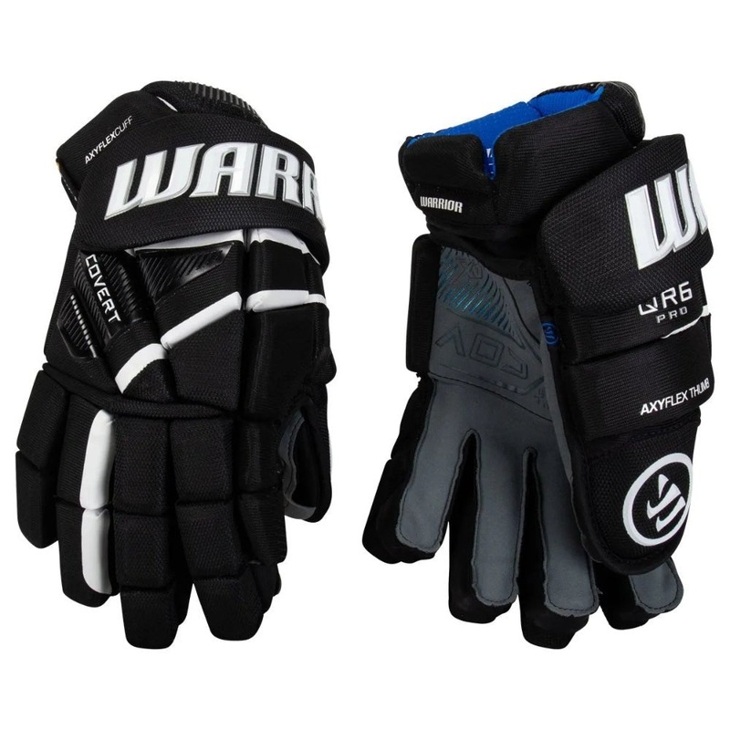 Warrior Covert QR6 Pro Hockey Gloves Youth 8″ Black