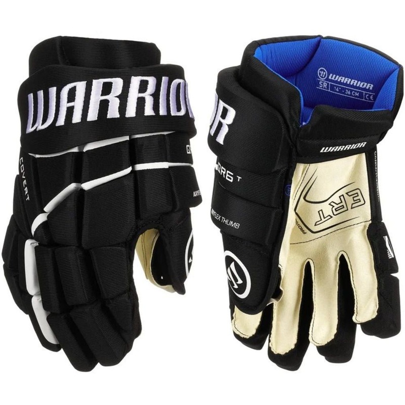 Warrior Covert QR6 Team Hockey Gloves Junior 10″ Black