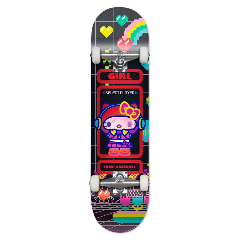 Girl Carroll Sanrio Kawaii Arcade Complete Skateboard – 7.75″