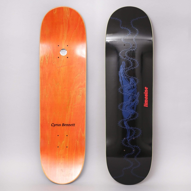 Limosine 8.38 Cyrus Bennett Exodus Skateboard Deck Black