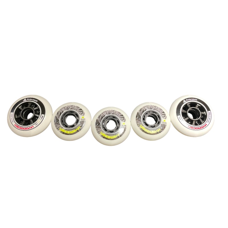 Rollerblade Hydrogen Arc Frame Inline Skate Wheel Set 76/84mm 85a – Set of 10