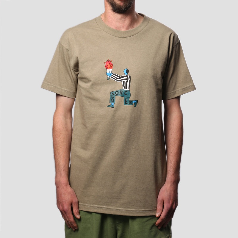 Tired Oh Hell No T-Shirt Sage Small