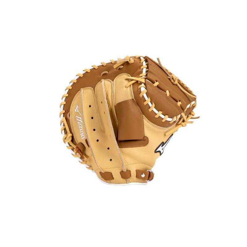 Franchise Series Baseball Catcher’s Mitt 33.5″ Left-Hand-Throw 33.5 Tan/Brown