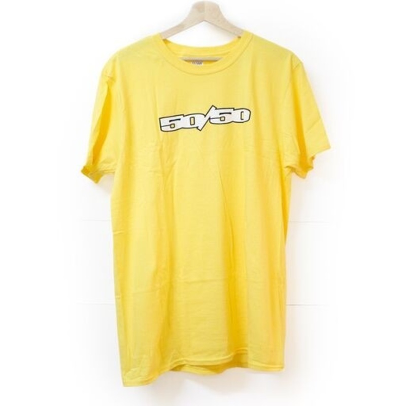 Stamp logo shirt yellow L
