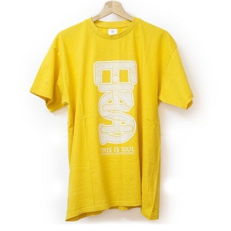 Vintage shirt yellow L