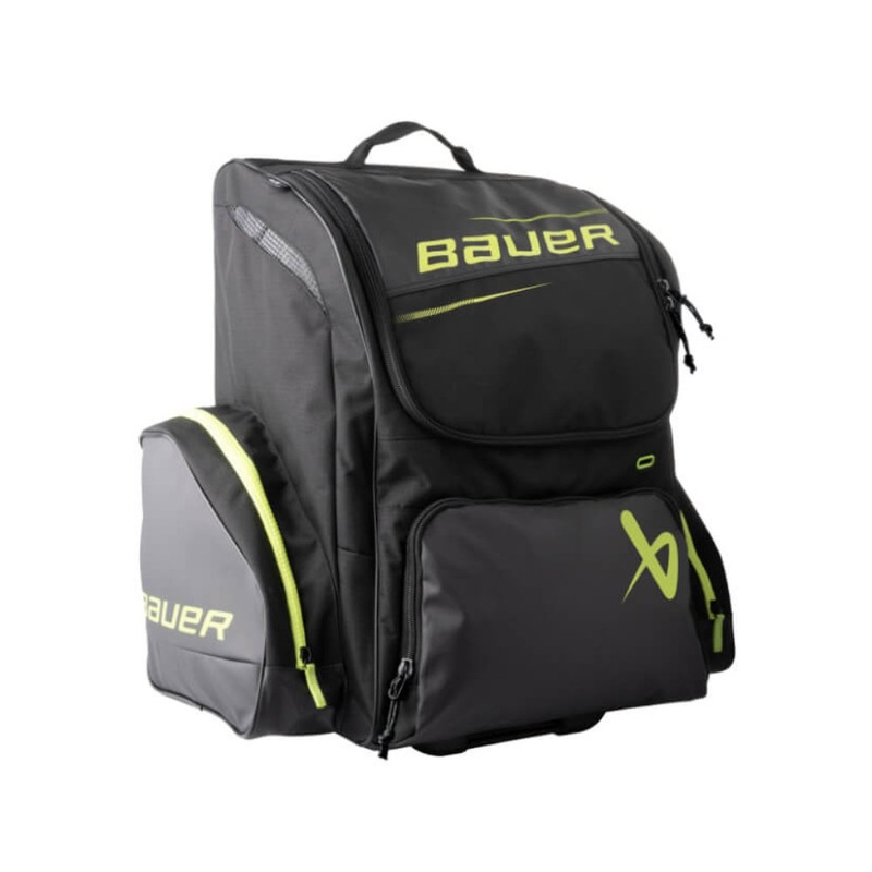 Bauer S24 Elite Wheeled Backpack Junior Black