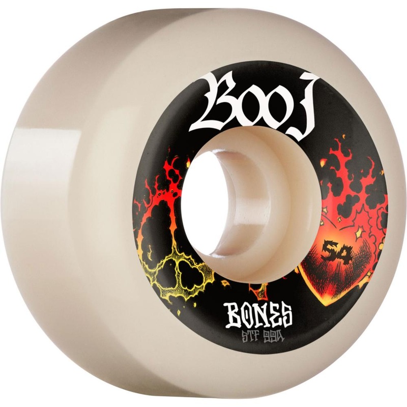 Bones STF Boo Heart & Soul V6 Skateboard Wheels – 54mm 99a