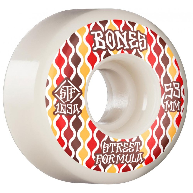 Bones STF Retros V2 Locks Skateboard Wheels – 53mm 103a