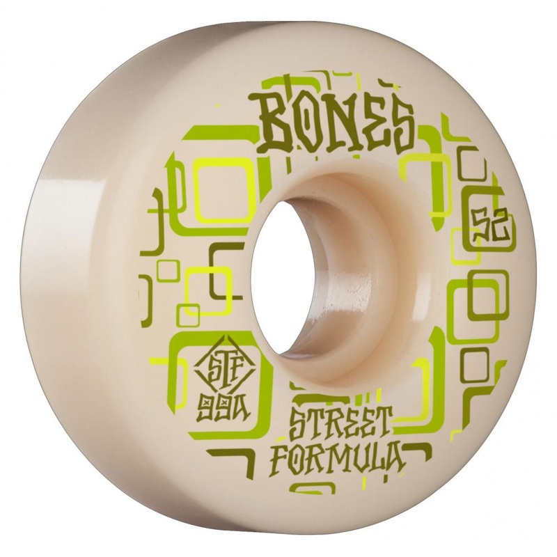 Bones STF Retros V3 Slims Skateboard Wheels – 52mm 99a