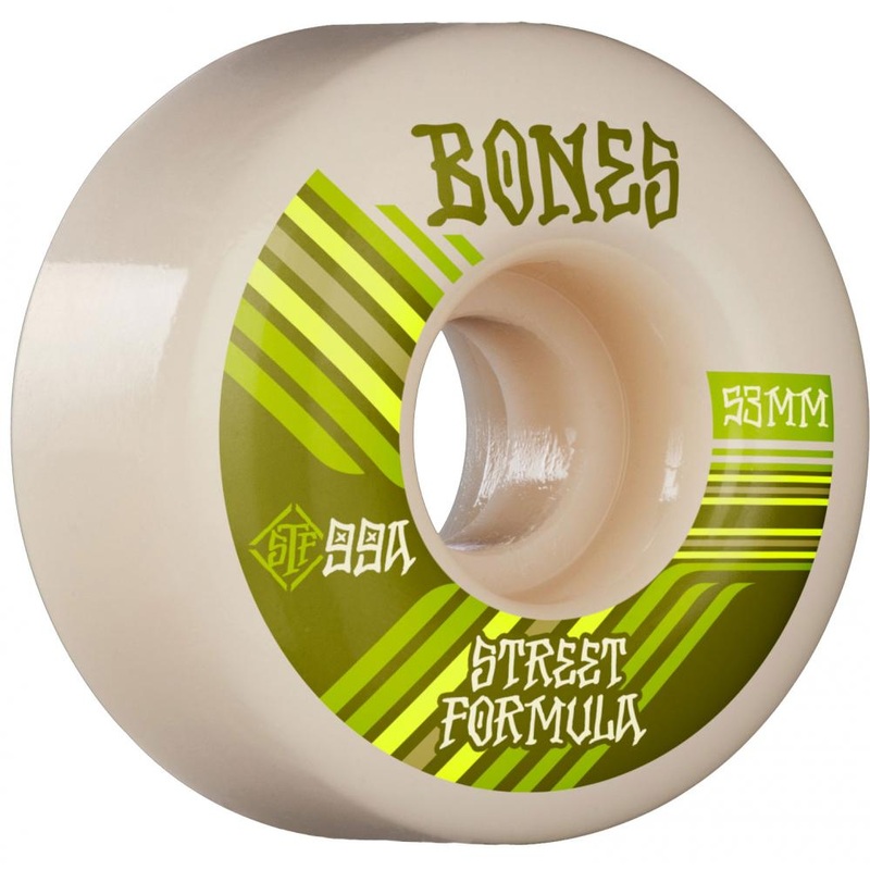 Bones STF Retros V4 Wide Skateboard Wheels – 53mm 99a