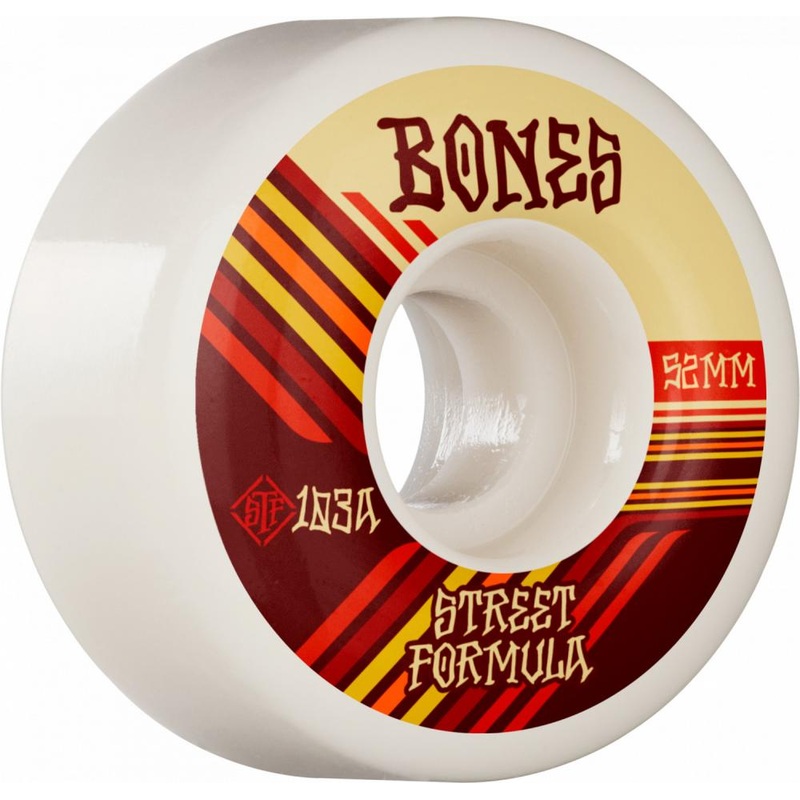 Bones STF Retros Wide V4 Skateboard Wheels – 52mm 103a
