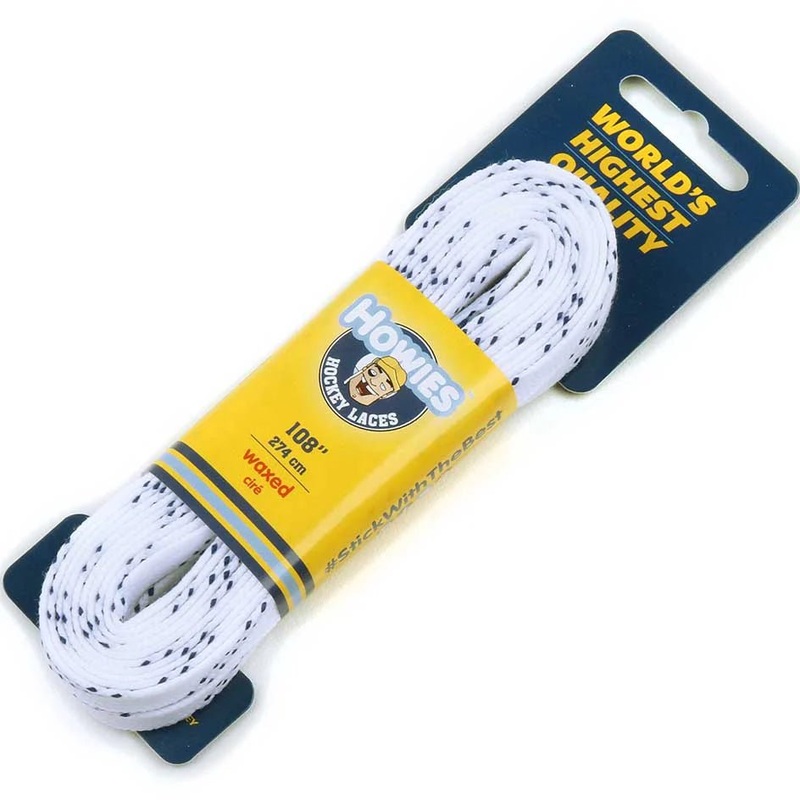 Howies Pro Waxed Hockey Laces 72″ White
