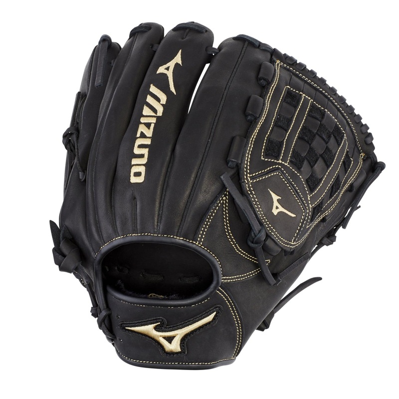 MVP Prime Pitcher/Outfield Baseball Glove 12″ Left-Hand-Throw 12 Black