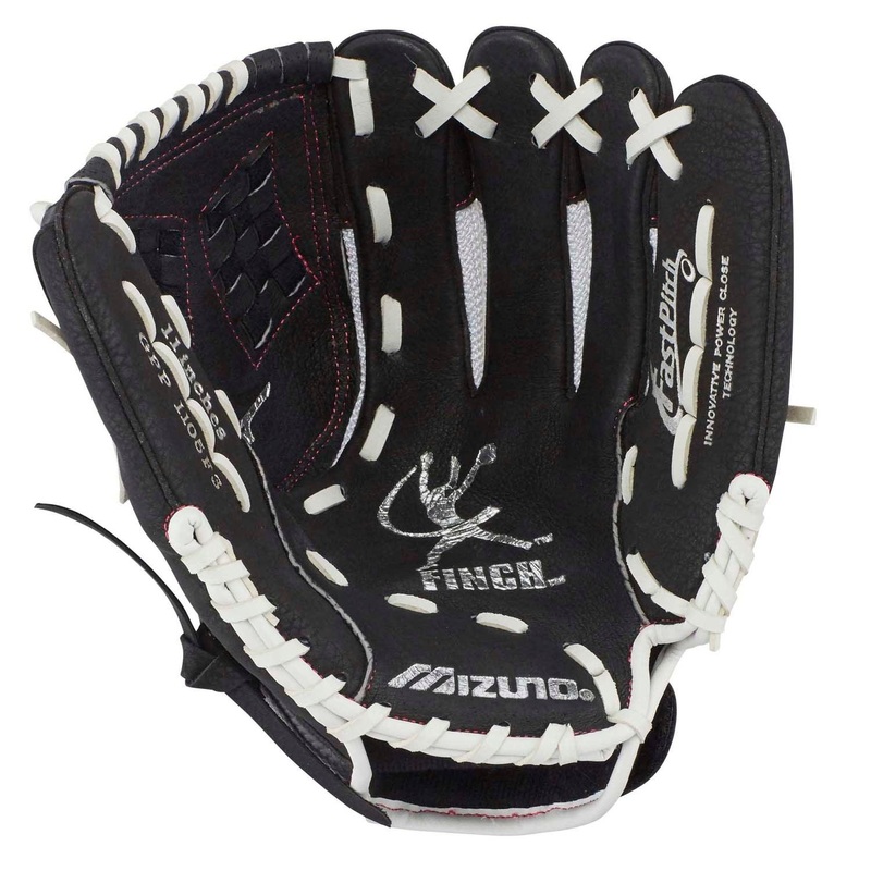 Prospect Finch Series Youth Softball Glove 11″ – Youth Left-Hand-Throw 11 White/Black