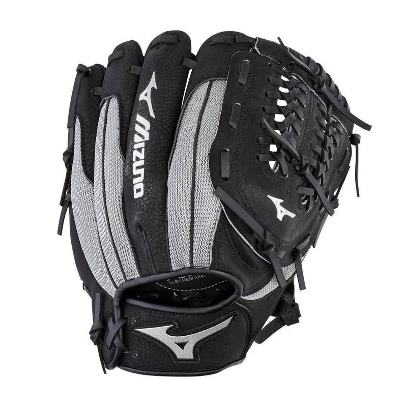 Prospect Series PowerClose Baseball Glove 11″ – Youth Left-Hand-Throw 11 Black/Smoke