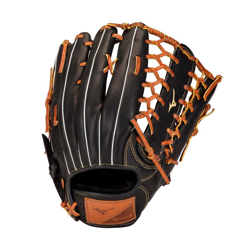 Select 9 Outfield Baseball Glove 12.5″ Left-Hand-Throw 12.5 Black/Brown