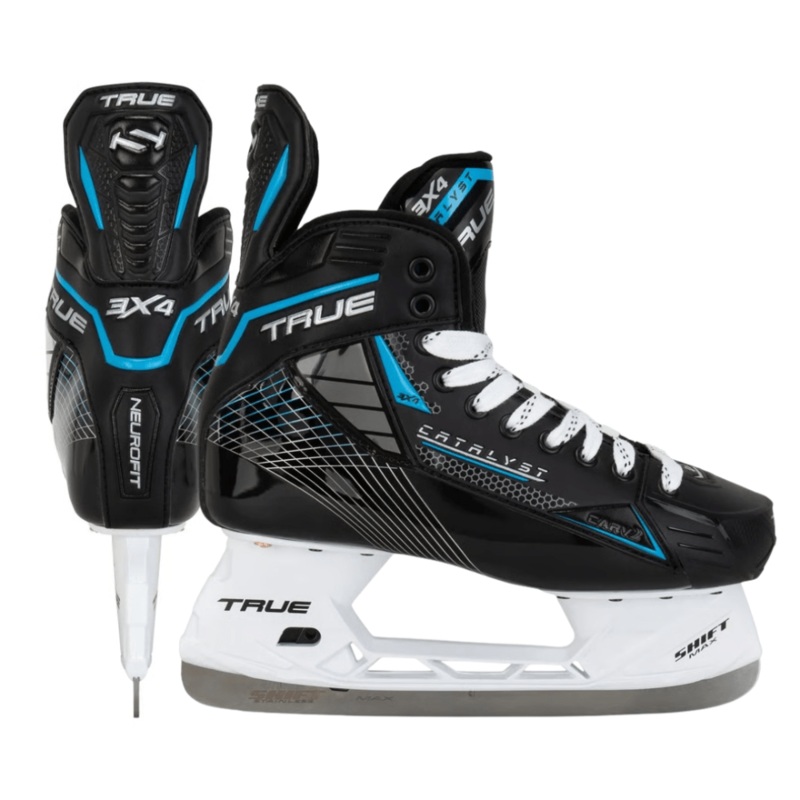 TRUE Catalyst 3X4 Ice Hockey Skates Junior 1 R