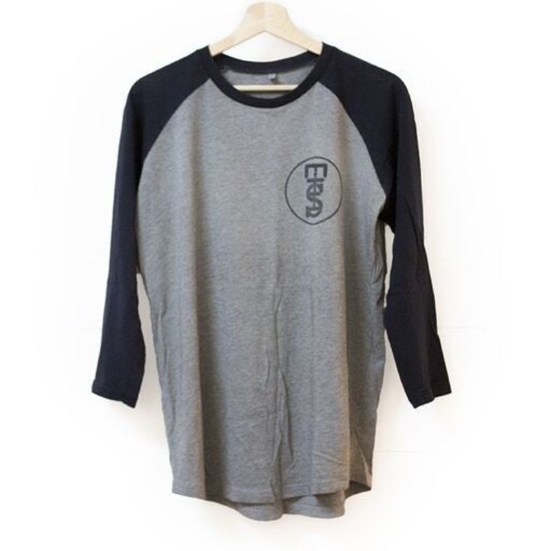 Vintage baseball grey/navy shirt L
